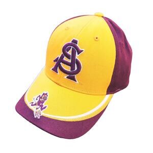 Arizona State Sun Devils Basketball NCAA Fan Favorite Cap Curved Bill Velcro